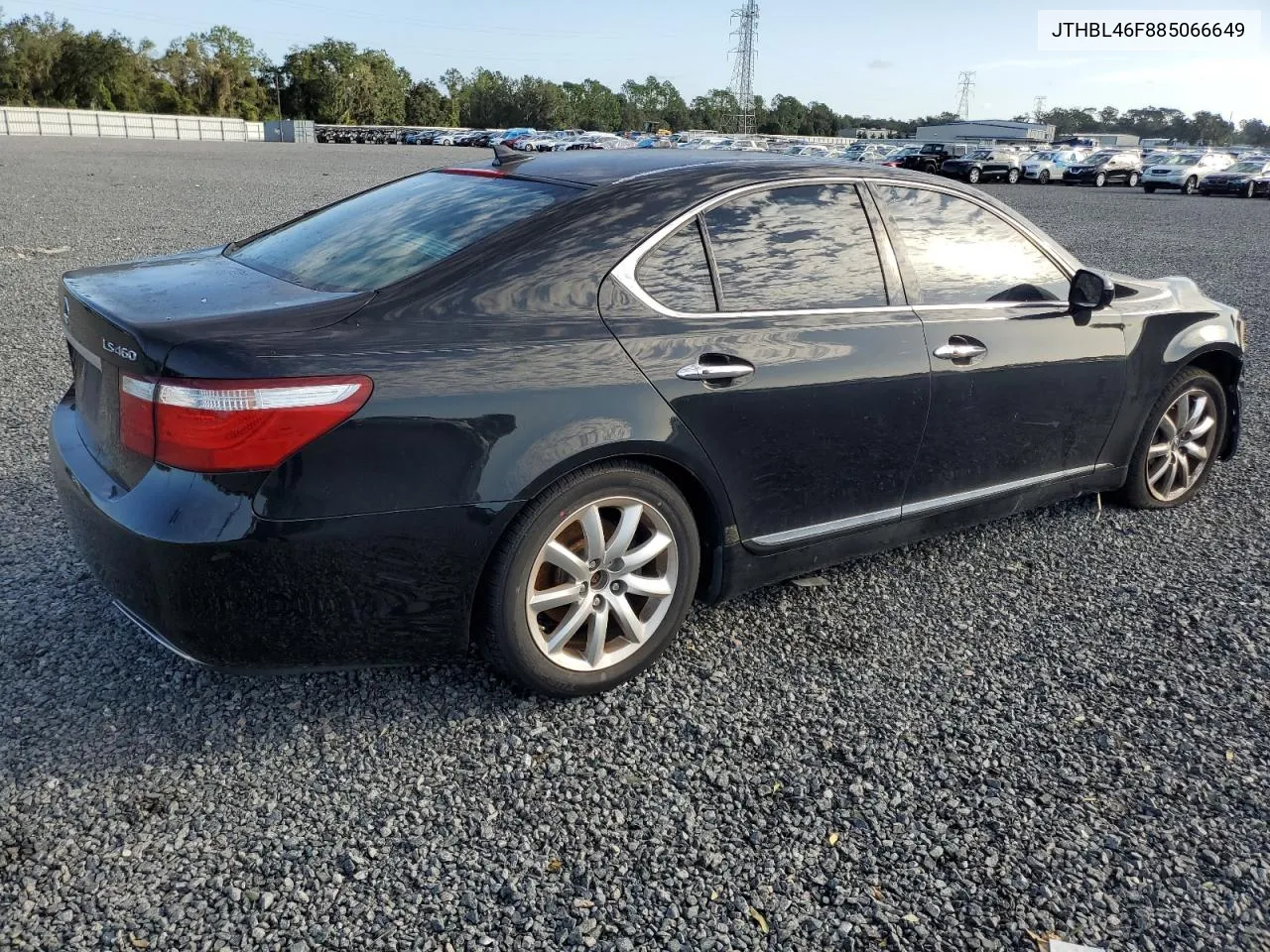 2008 Lexus Ls 460 VIN: JTHBL46F885066649 Lot: 75321854