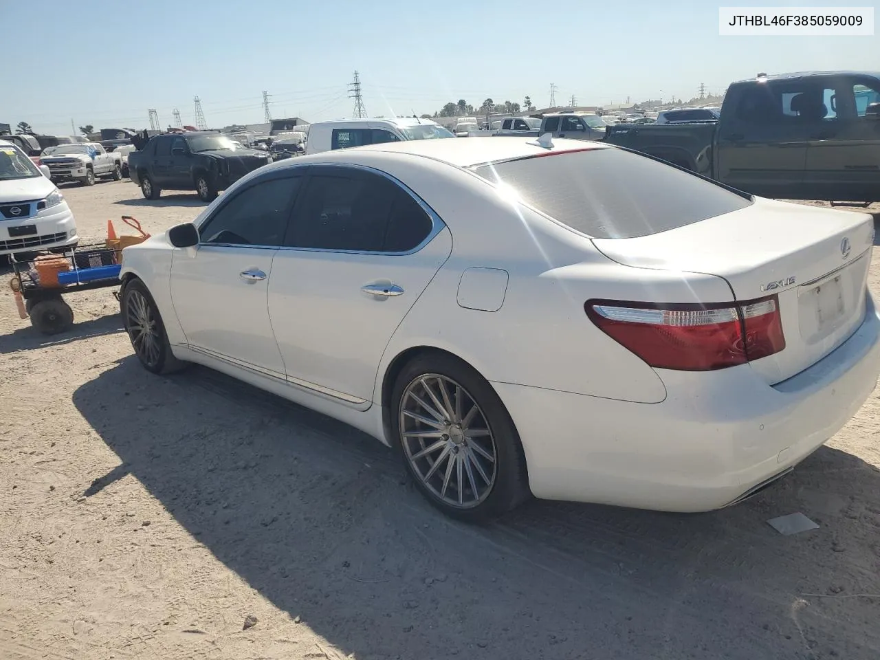 2008 Lexus Ls 460 VIN: JTHBL46F385059009 Lot: 75338964