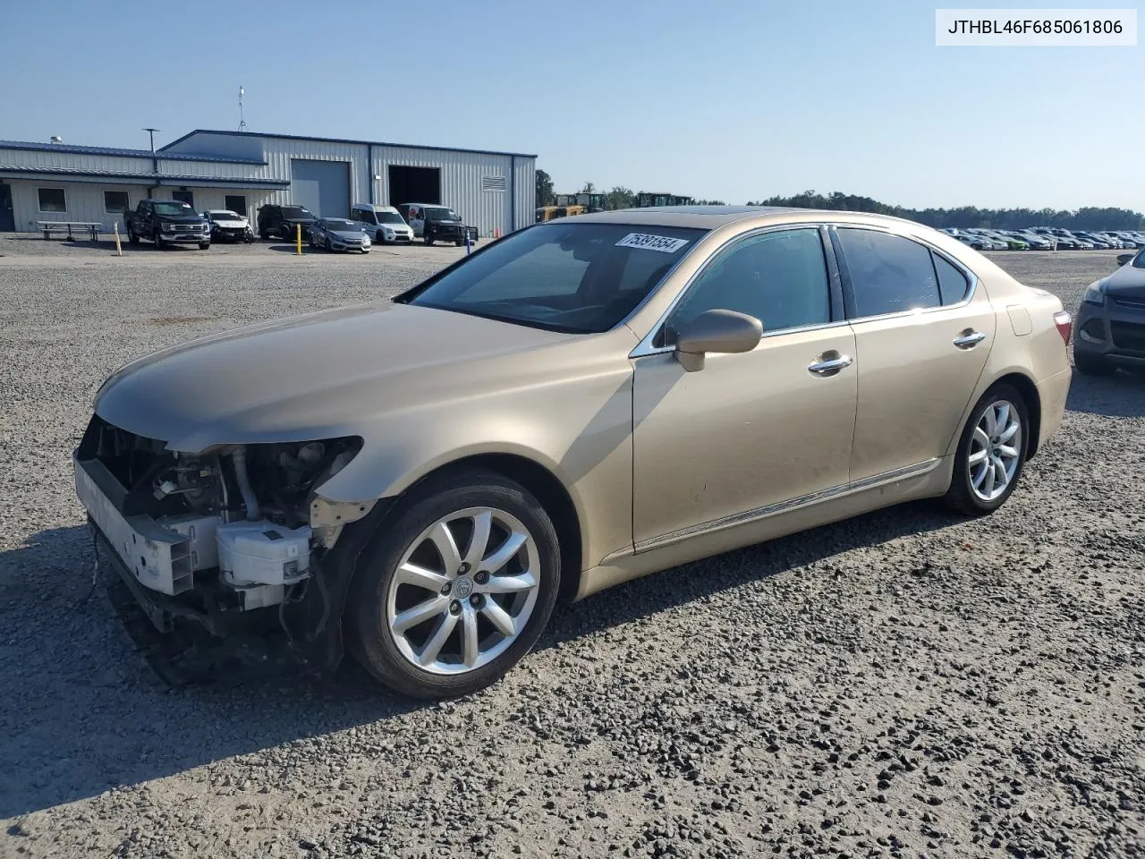 2008 Lexus Ls 460 VIN: JTHBL46F685061806 Lot: 75391554