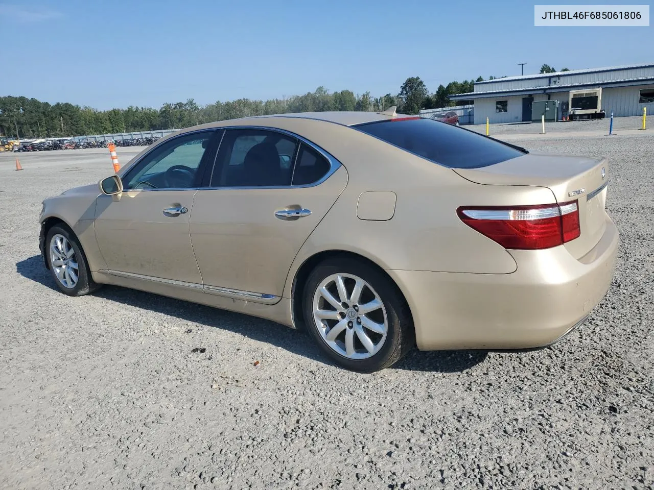 2008 Lexus Ls 460 VIN: JTHBL46F685061806 Lot: 75391554