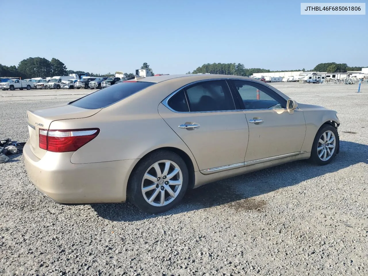 2008 Lexus Ls 460 VIN: JTHBL46F685061806 Lot: 75391554