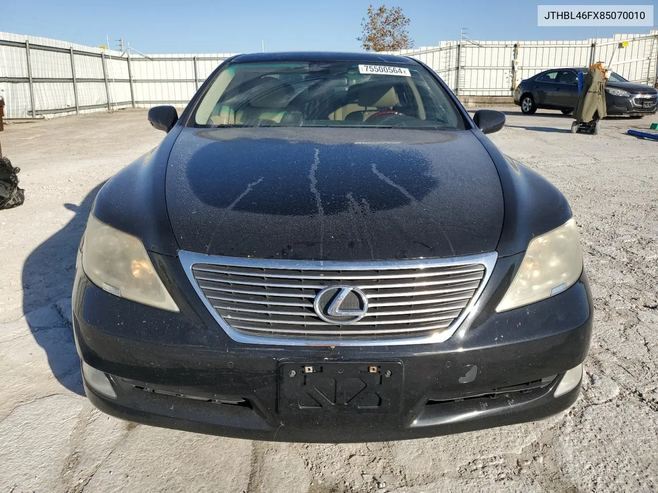 2008 Lexus Ls 460 VIN: JTHBL46FX85070010 Lot: 75500564