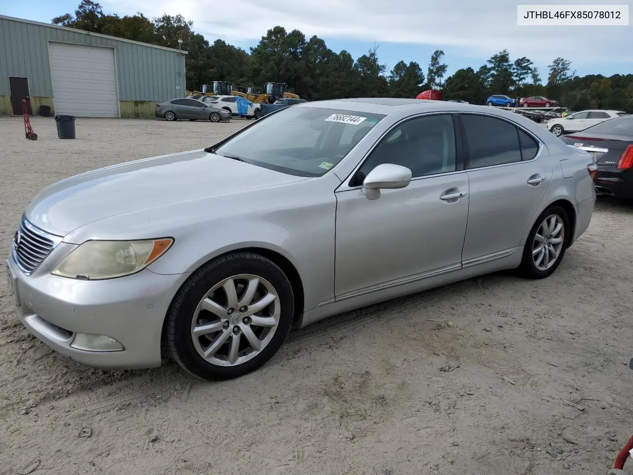 2008 Lexus Ls 460 VIN: JTHBL46FX85078012 Lot: 76682144