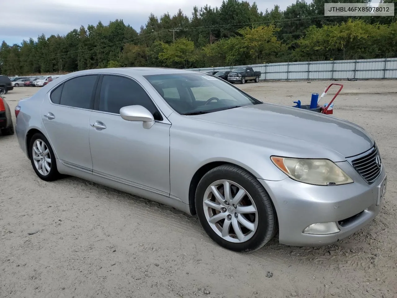 2008 Lexus Ls 460 VIN: JTHBL46FX85078012 Lot: 76682144