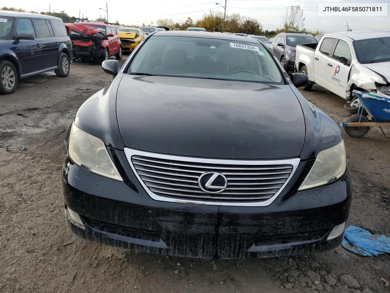 2008 Lexus Ls 460 VIN: JTHBL46F585071811 Lot: 76837354