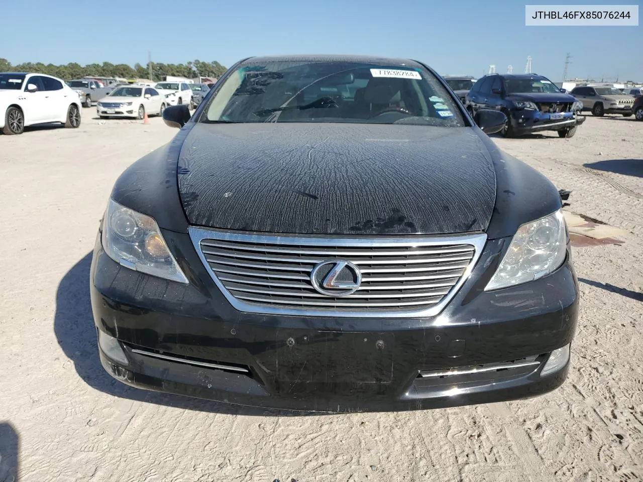 2008 Lexus Ls 460 VIN: JTHBL46FX85076244 Lot: 77838284