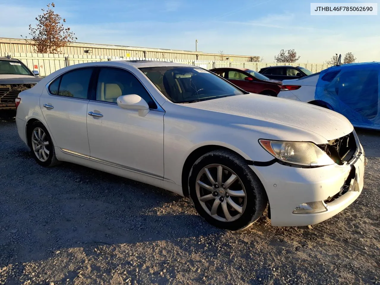 2008 Lexus Ls 460 VIN: JTHBL46F785062690 Lot: 77942624