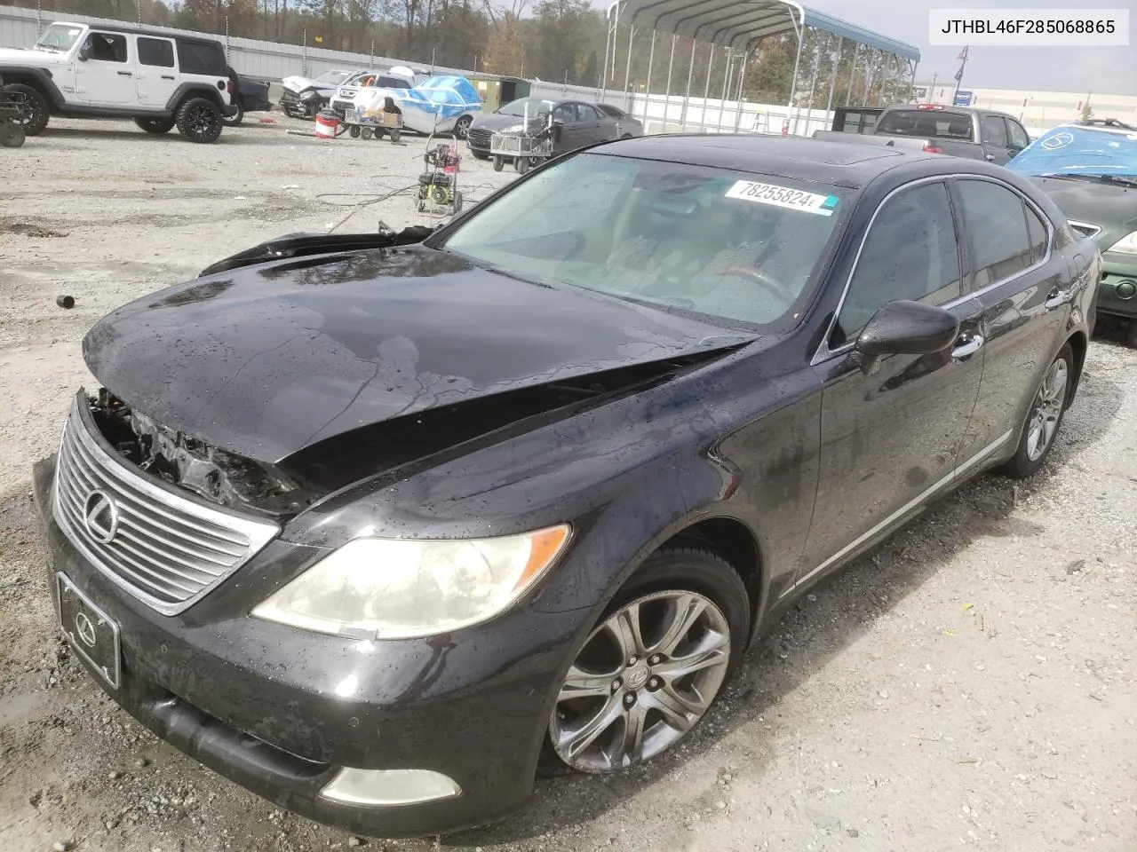 2008 Lexus Ls 460 VIN: JTHBL46F285068865 Lot: 78255824