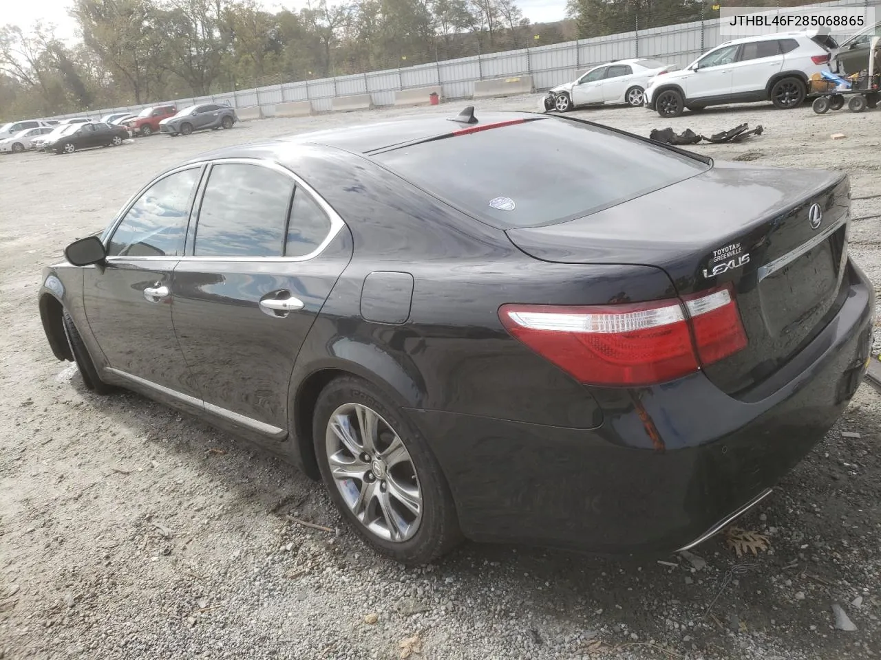 2008 Lexus Ls 460 VIN: JTHBL46F285068865 Lot: 78255824