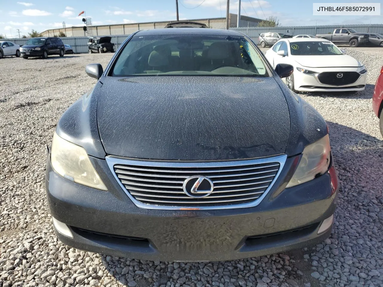 2008 Lexus Ls 460 VIN: JTHBL46F585072991 Lot: 78495884