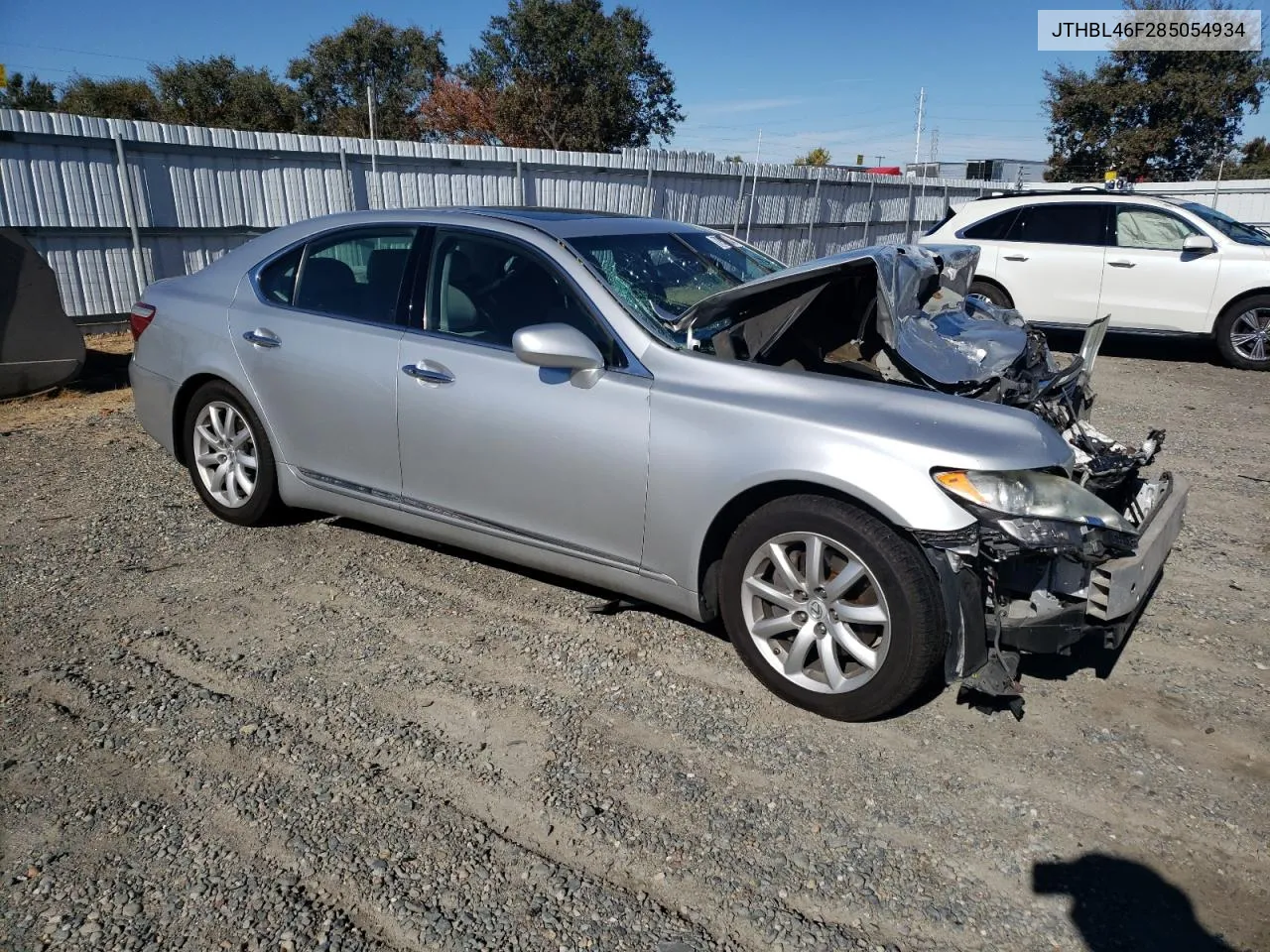 2008 Lexus Ls 460 VIN: JTHBL46F285054934 Lot: 79236664