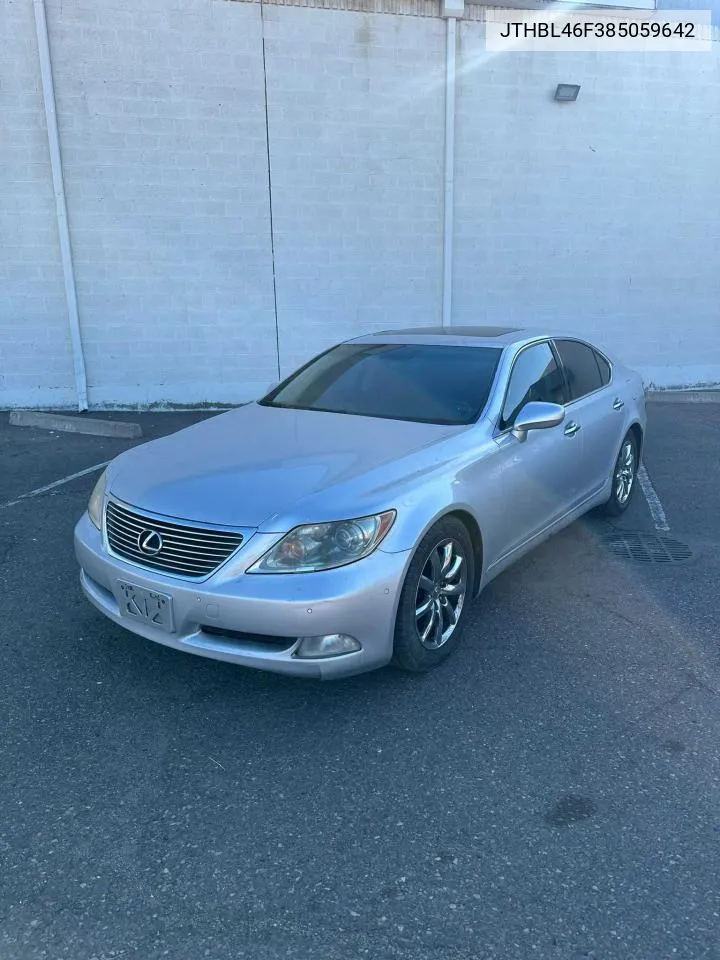 2008 Lexus Ls 460 VIN: JTHBL46F385059642 Lot: 80041204