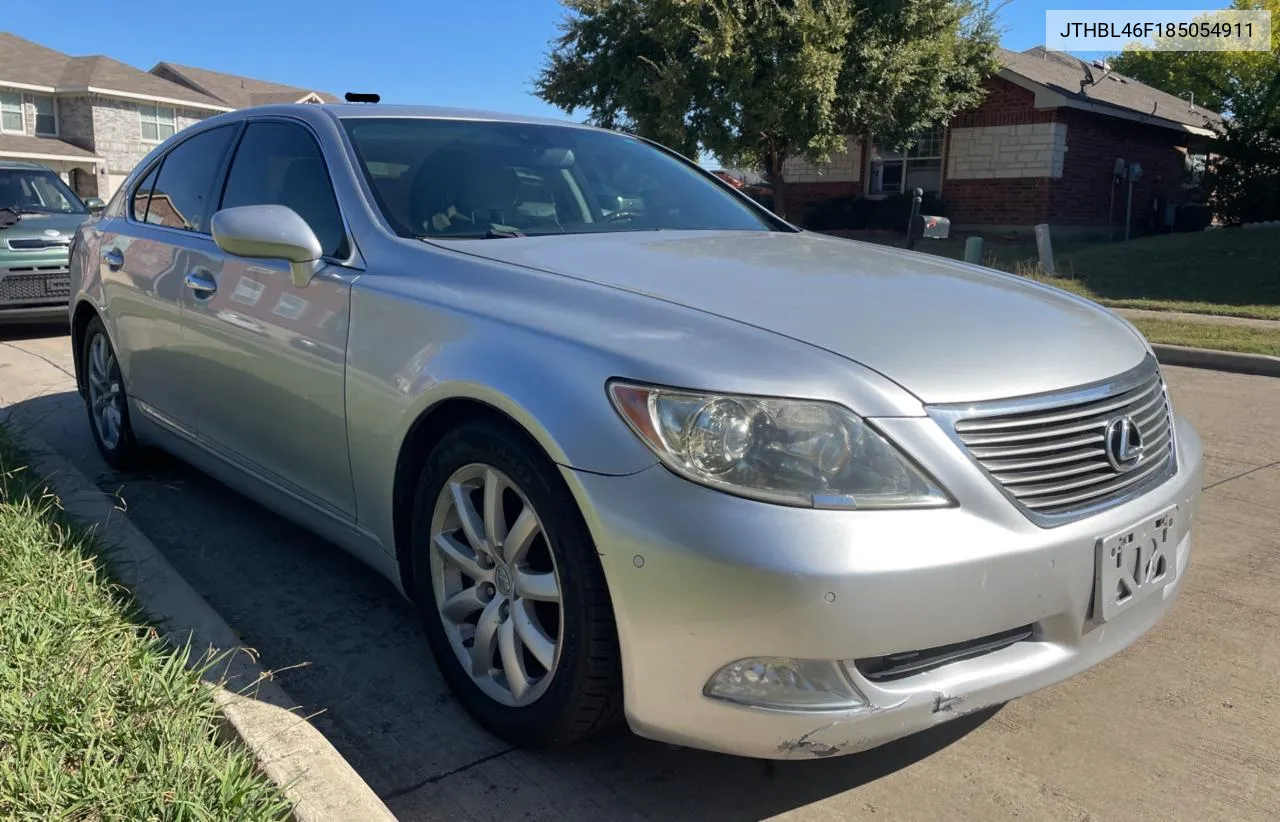 2008 Lexus Ls 460 VIN: JTHBL46F185054911 Lot: 80898074