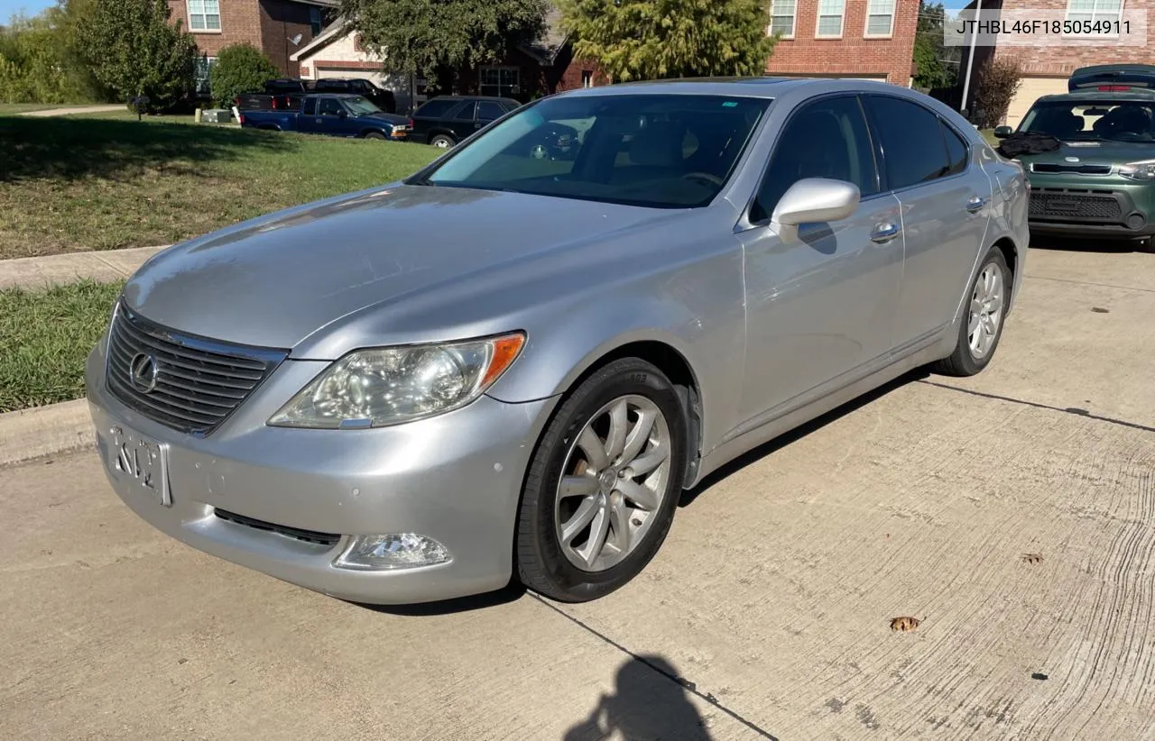 2008 Lexus Ls 460 VIN: JTHBL46F185054911 Lot: 80898074