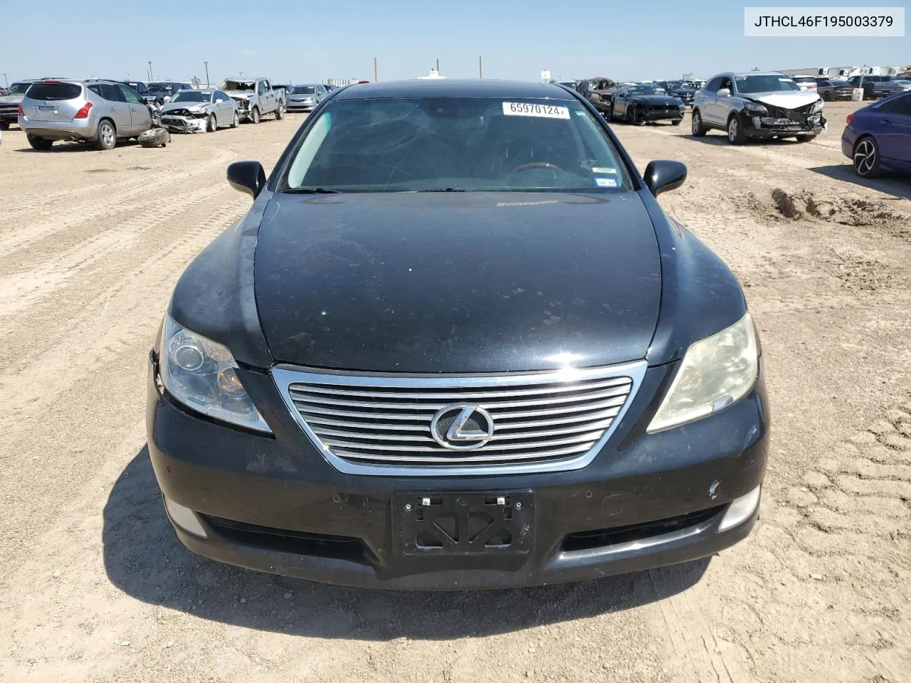 2009 Lexus Ls 460 VIN: JTHCL46F195003379 Lot: 65970124