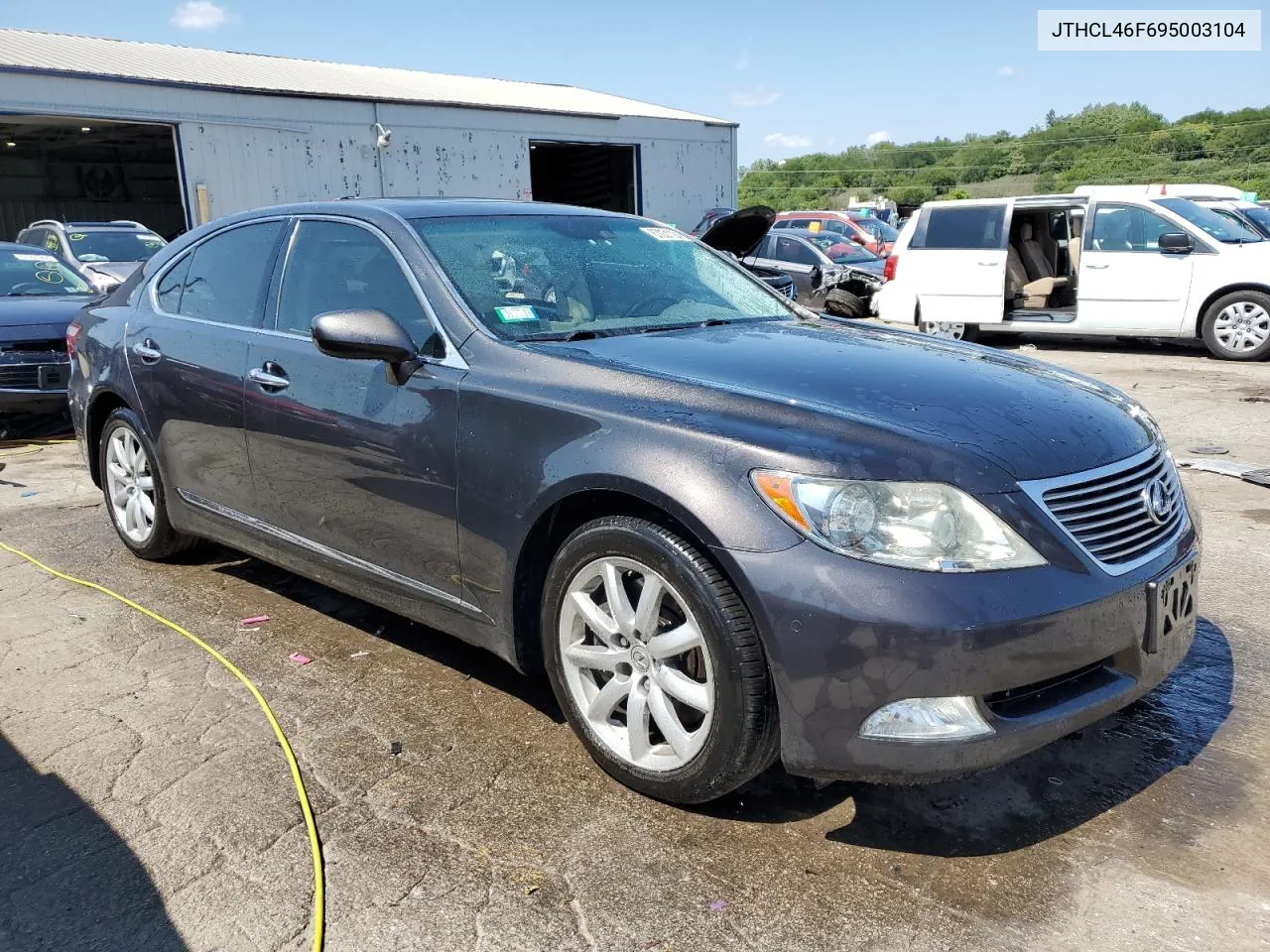 2009 Lexus Ls 460 VIN: JTHCL46F695003104 Lot: 67031104