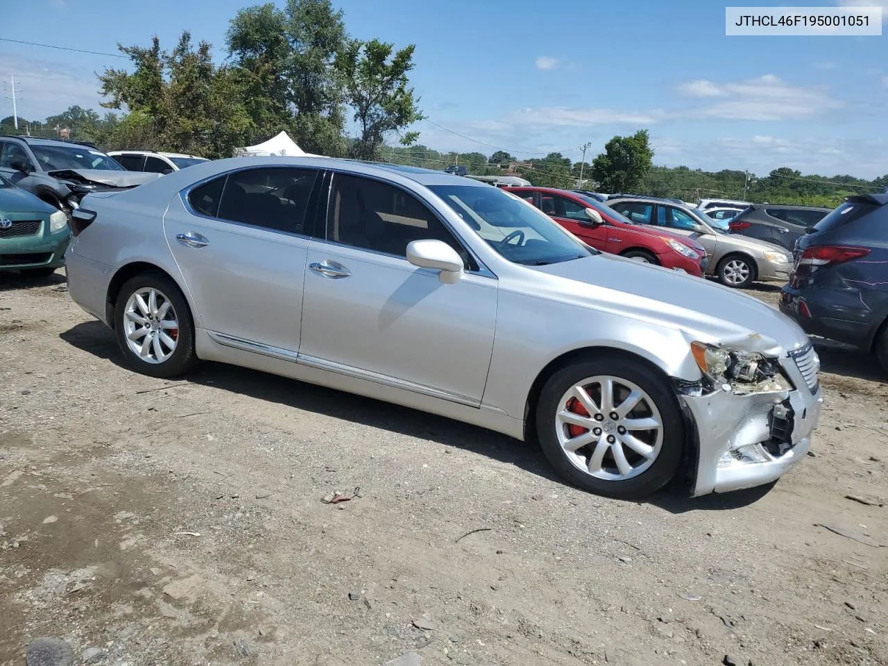 2009 Lexus Ls 460 VIN: JTHCL46F195001051 Lot: 67666734