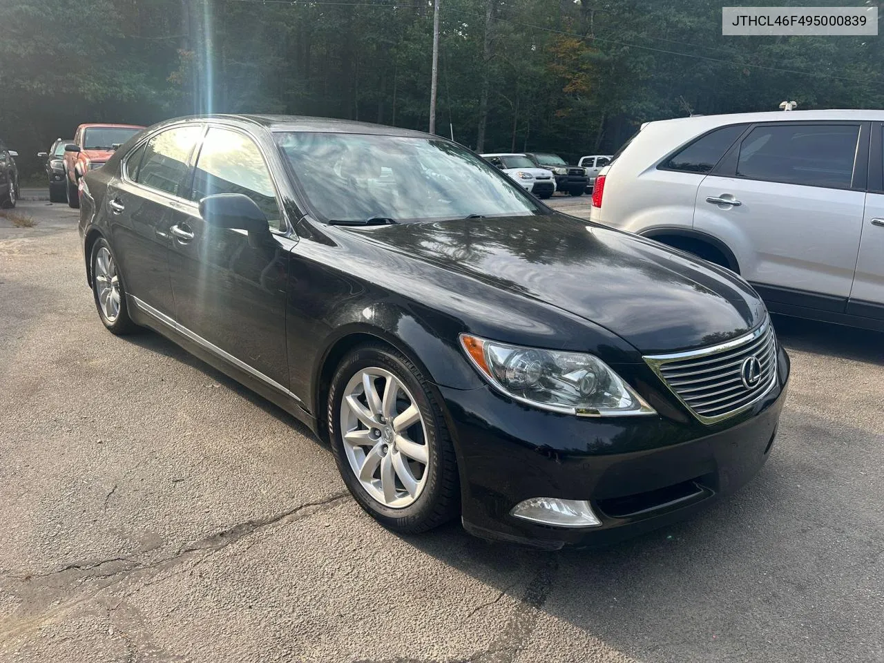 2009 Lexus Ls 460 VIN: JTHCL46F495000839 Lot: 72476974