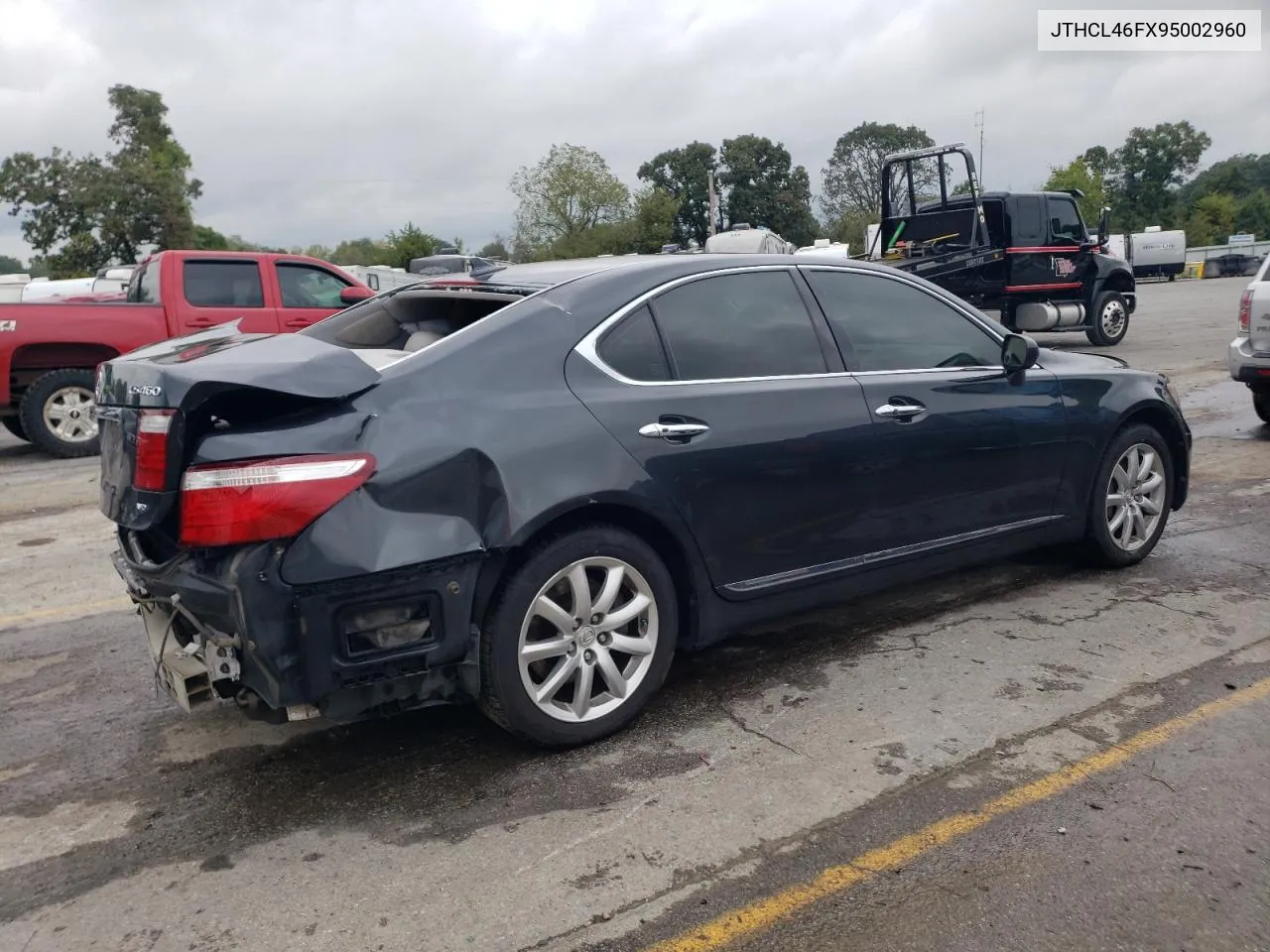 2009 Lexus Ls 460 VIN: JTHCL46FX95002960 Lot: 72551584