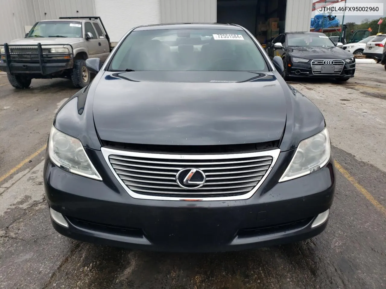 2009 Lexus Ls 460 VIN: JTHCL46FX95002960 Lot: 72551584