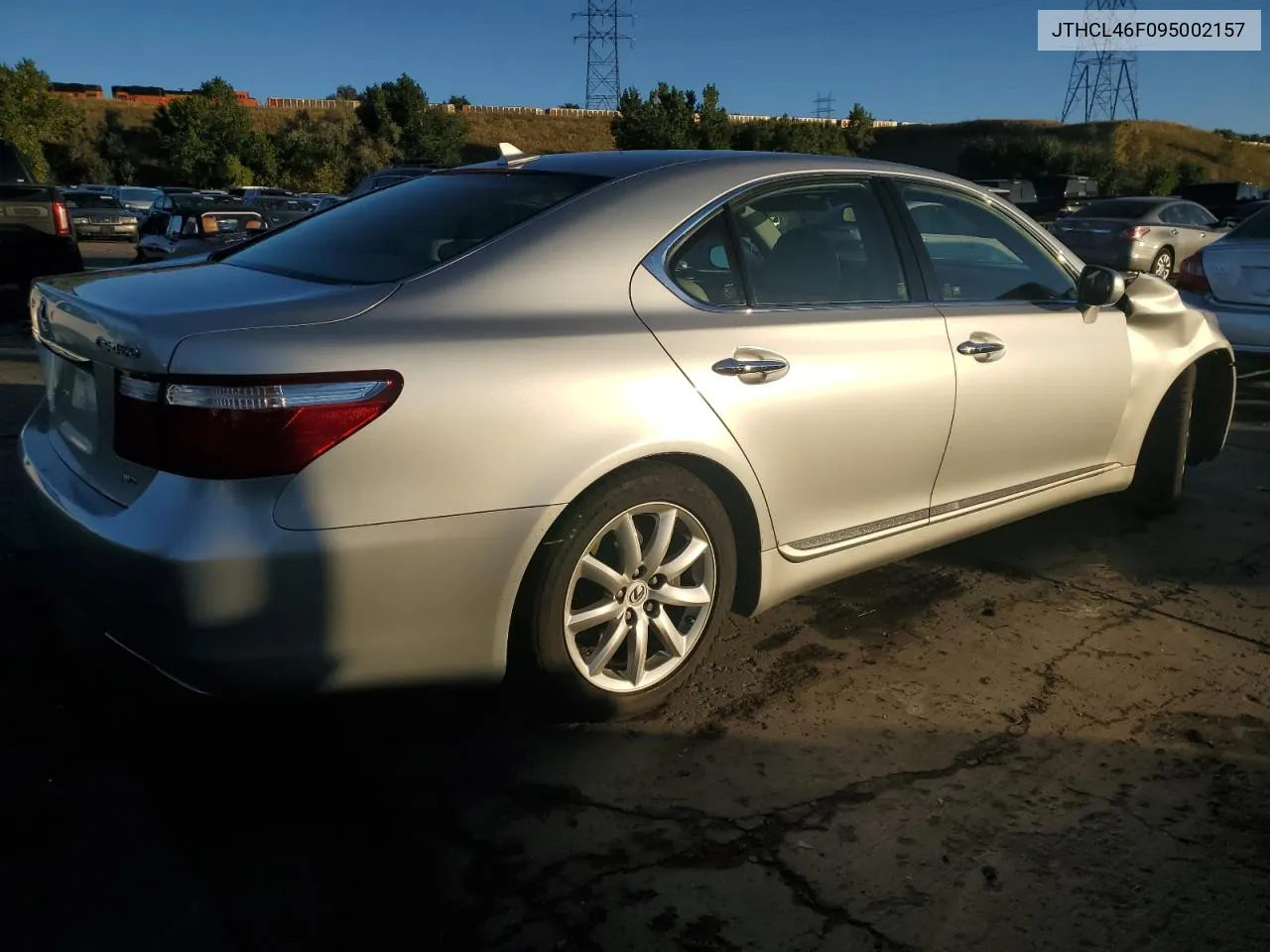 2009 Lexus Ls 460 VIN: JTHCL46F095002157 Lot: 72945874