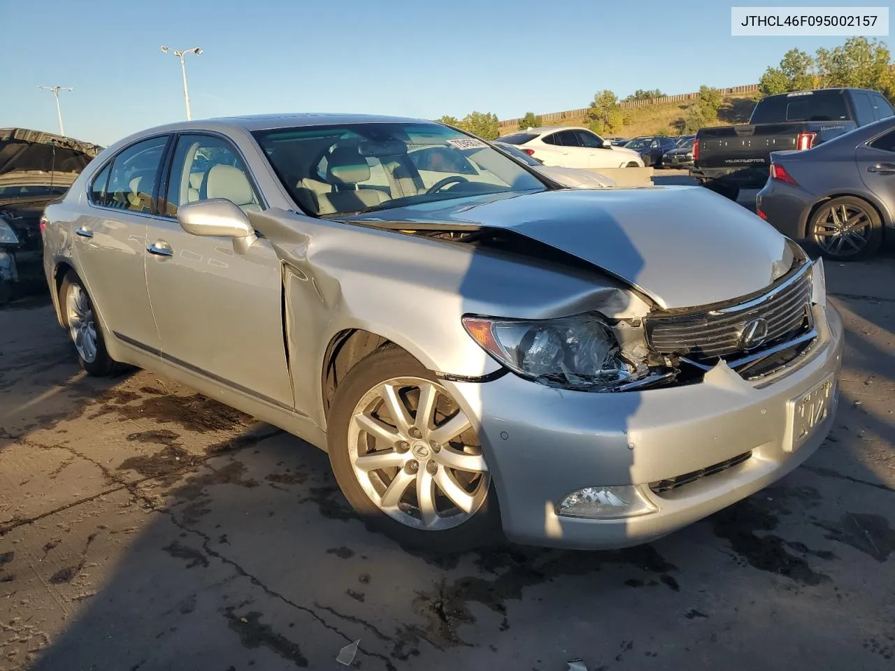 2009 Lexus Ls 460 VIN: JTHCL46F095002157 Lot: 72945874