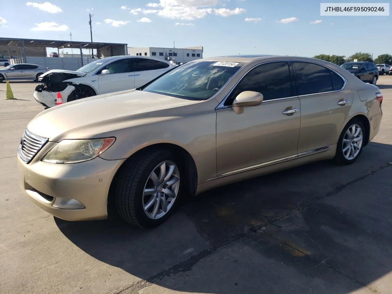 2009 Lexus Ls 460 VIN: JTHBL46F595090246 Lot: 73120154