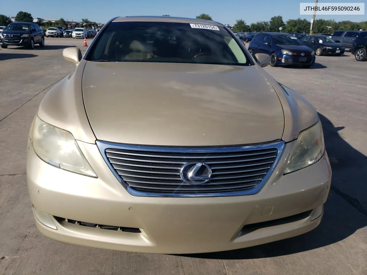 2009 Lexus Ls 460 VIN: JTHBL46F595090246 Lot: 73120154