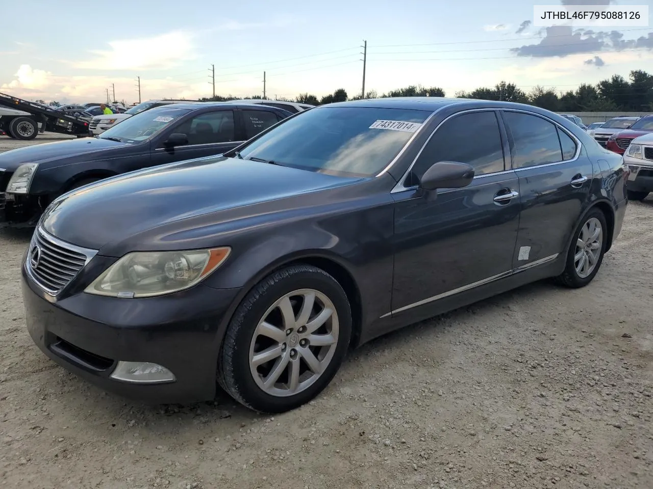 2009 Lexus Ls 460 VIN: JTHBL46F795088126 Lot: 74317014