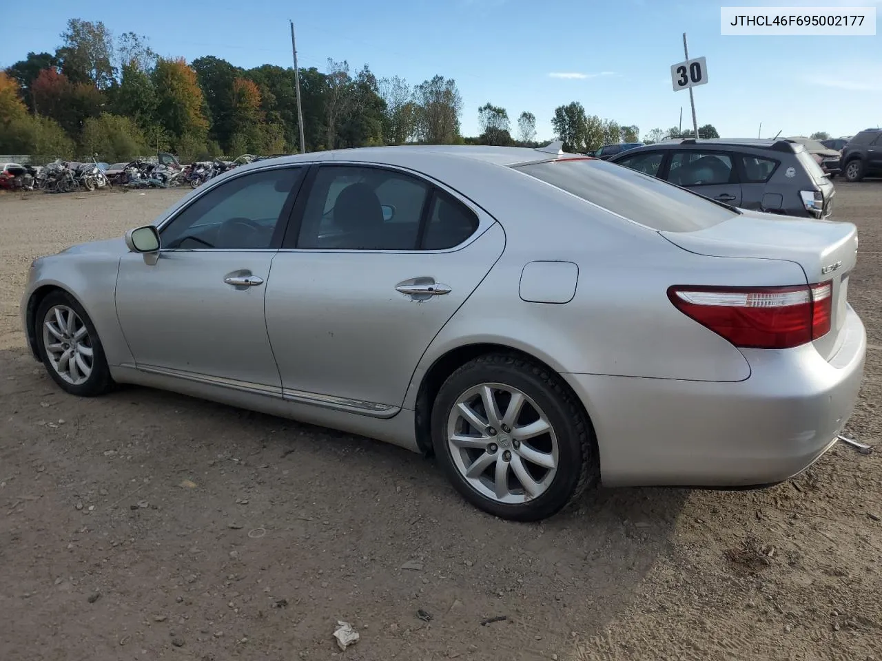 2009 Lexus Ls 460 VIN: JTHCL46F695002177 Lot: 74902714