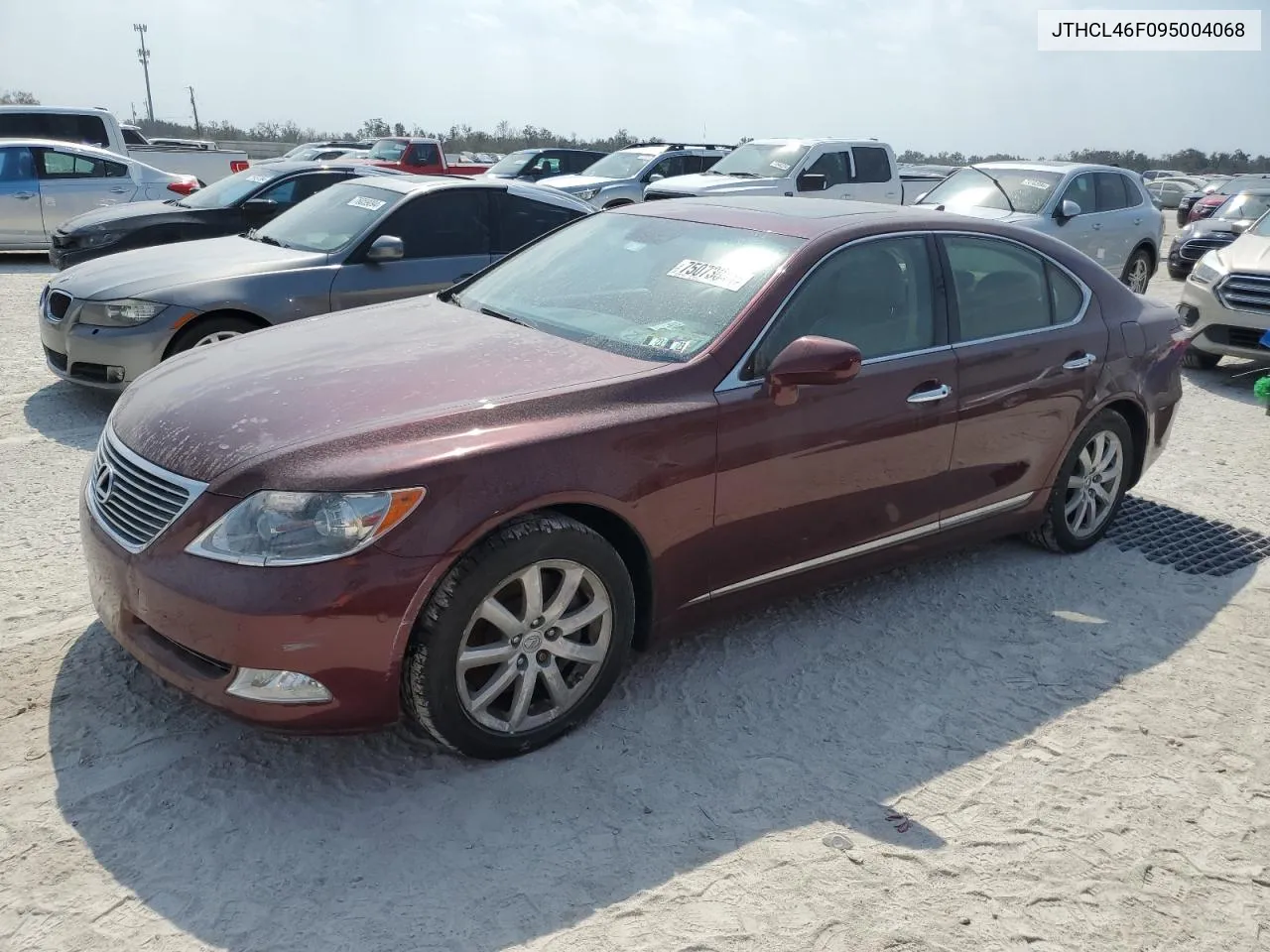 2009 Lexus Ls 460 VIN: JTHCL46F095004068 Lot: 75073044