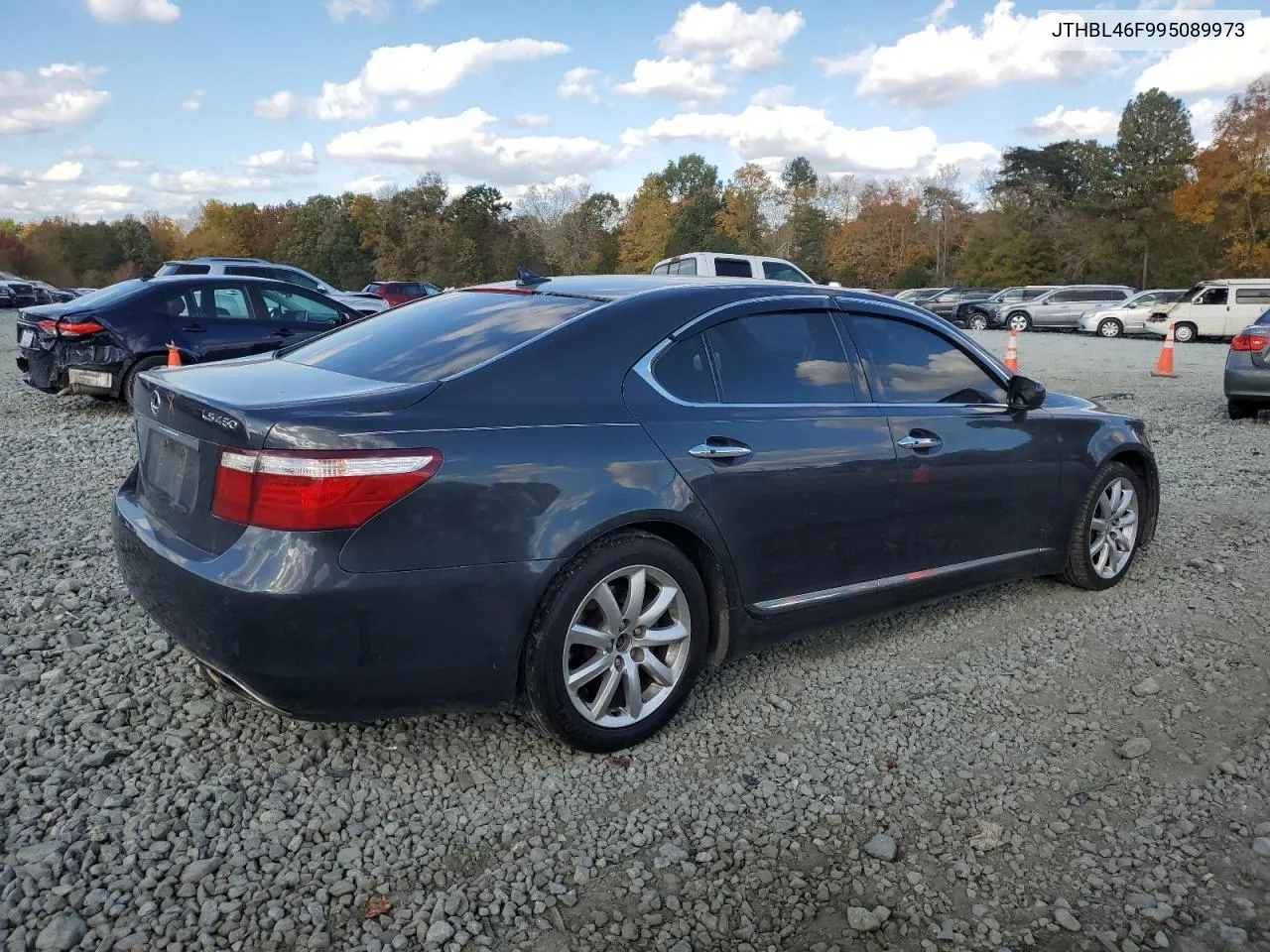 2009 Lexus Ls 460 VIN: JTHBL46F995089973 Lot: 77168504