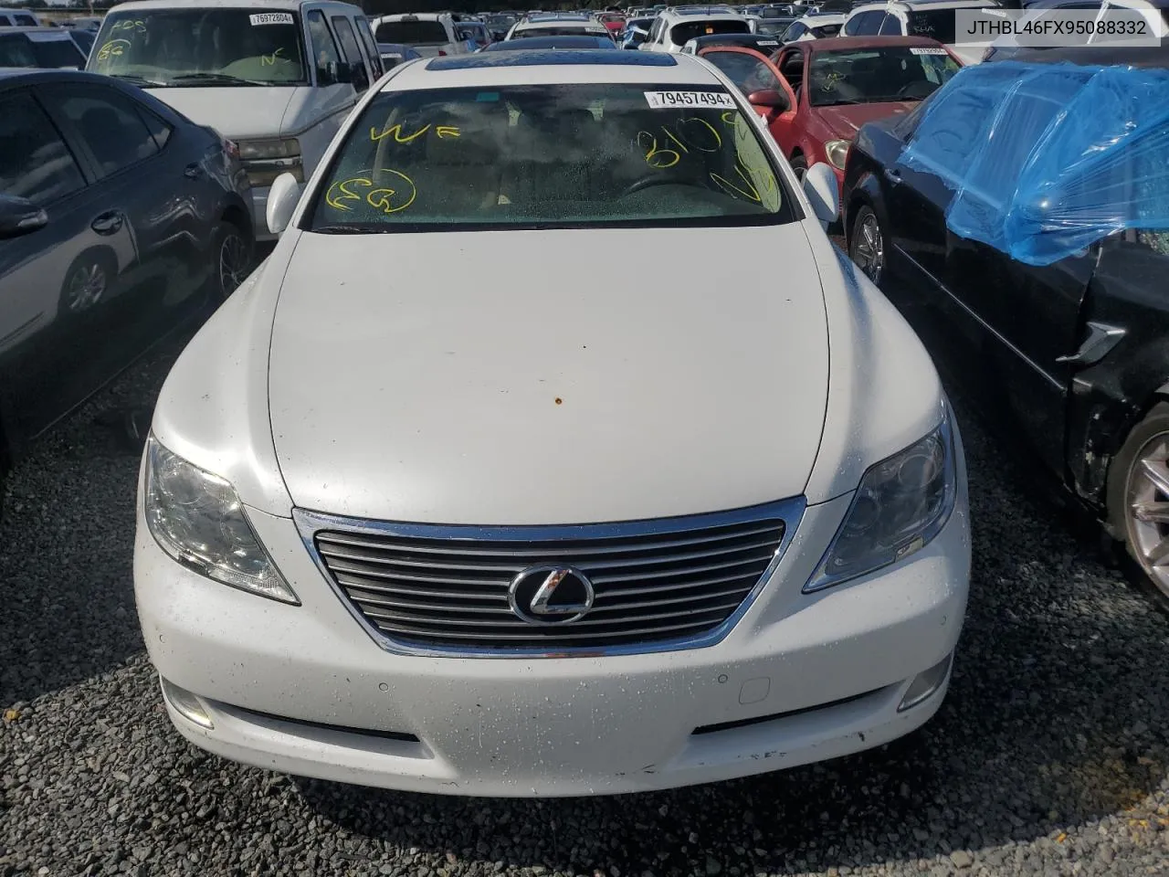 2009 Lexus Ls 460 VIN: JTHBL46FX95088332 Lot: 79457494