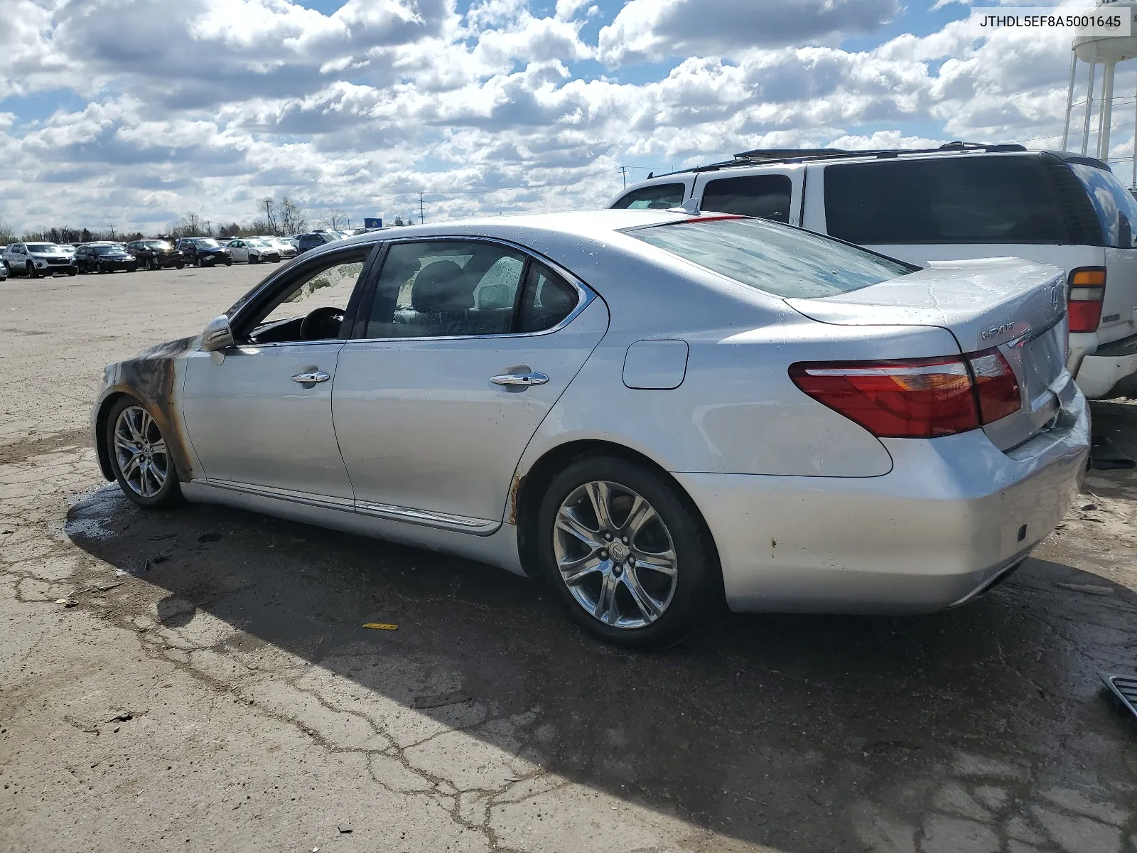 2010 Lexus Ls 460L VIN: JTHDL5EF8A5001645 Lot: 50595934