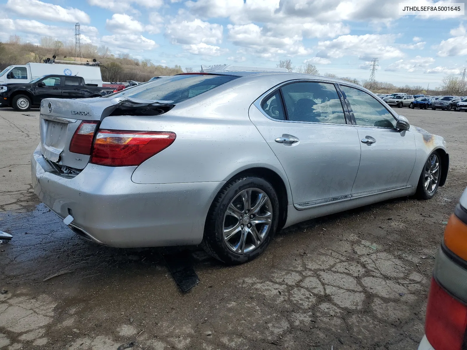 JTHDL5EF8A5001645 2010 Lexus Ls 460L