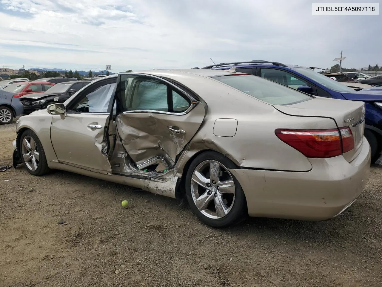 2010 Lexus Ls 460 VIN: JTHBL5EF4A5097118 Lot: 65423424