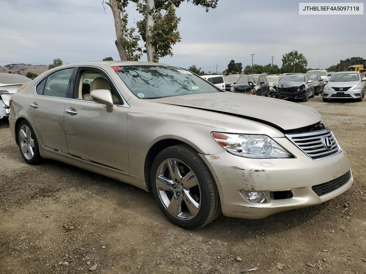 JTHBL5EF4A5097118 2010 Lexus Ls 460