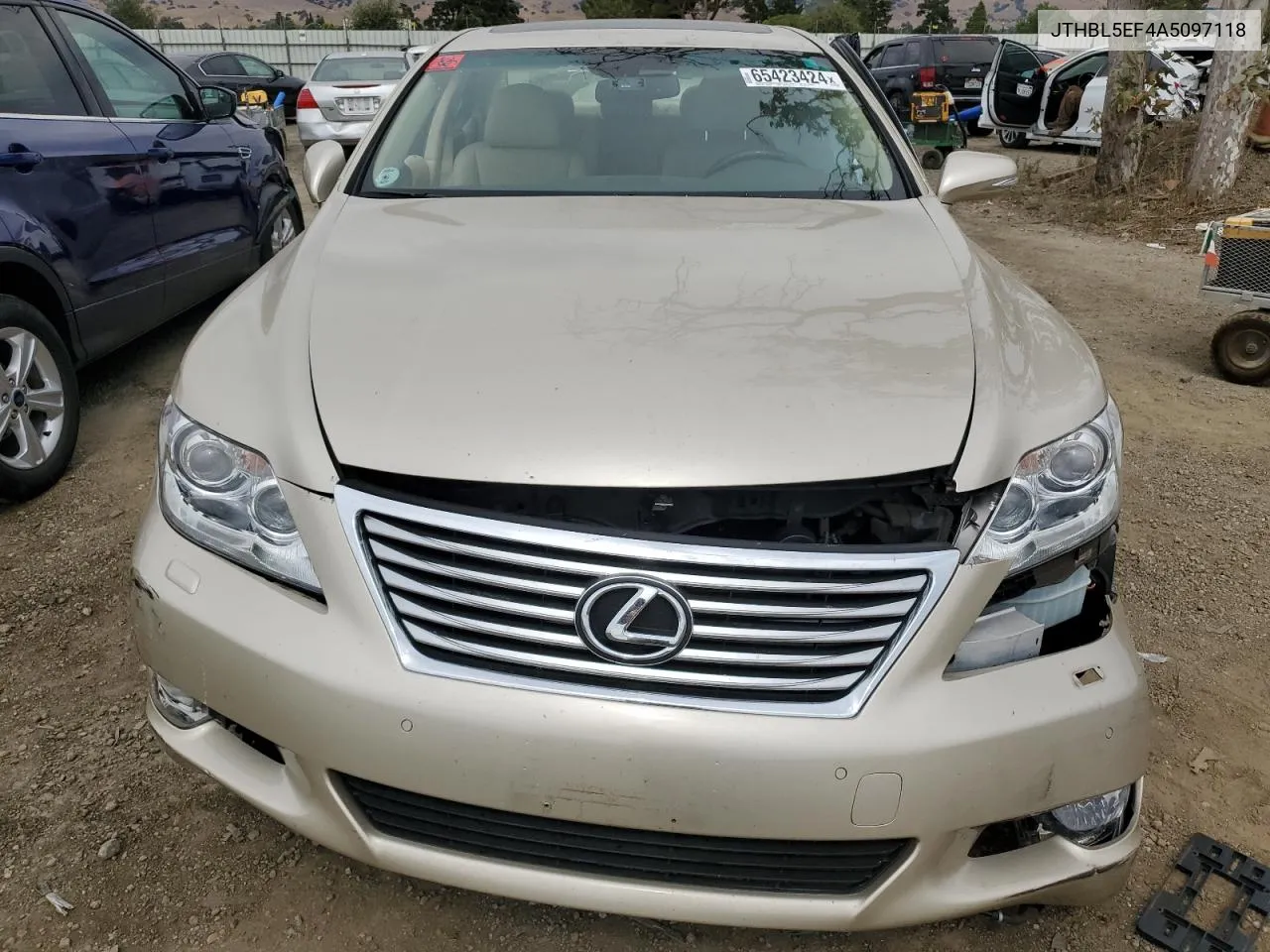 JTHBL5EF4A5097118 2010 Lexus Ls 460