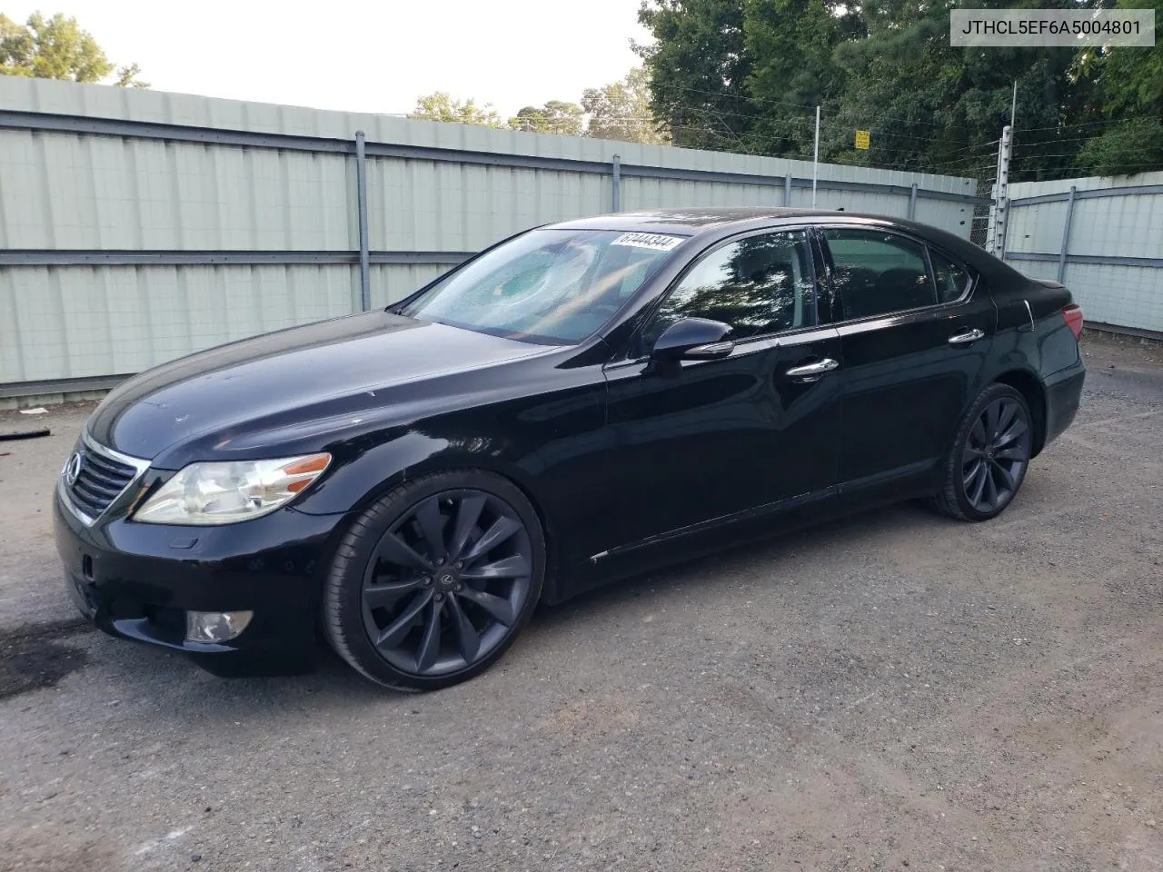 JTHCL5EF6A5004801 2010 Lexus Ls 460