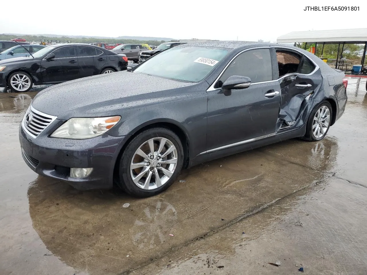 2010 Lexus Ls 460 VIN: JTHBL1EF6A5091801 Lot: 69850154