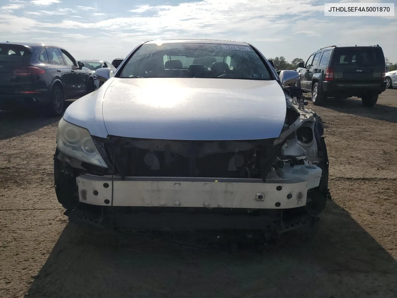 JTHDL5EF4A5001870 2010 Lexus Ls 460L