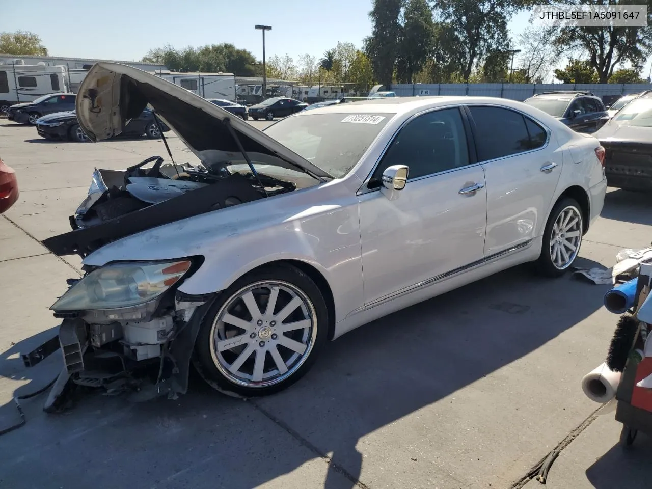 2010 Lexus Ls 460 VIN: JTHBL5EF1A5091647 Lot: 73251314