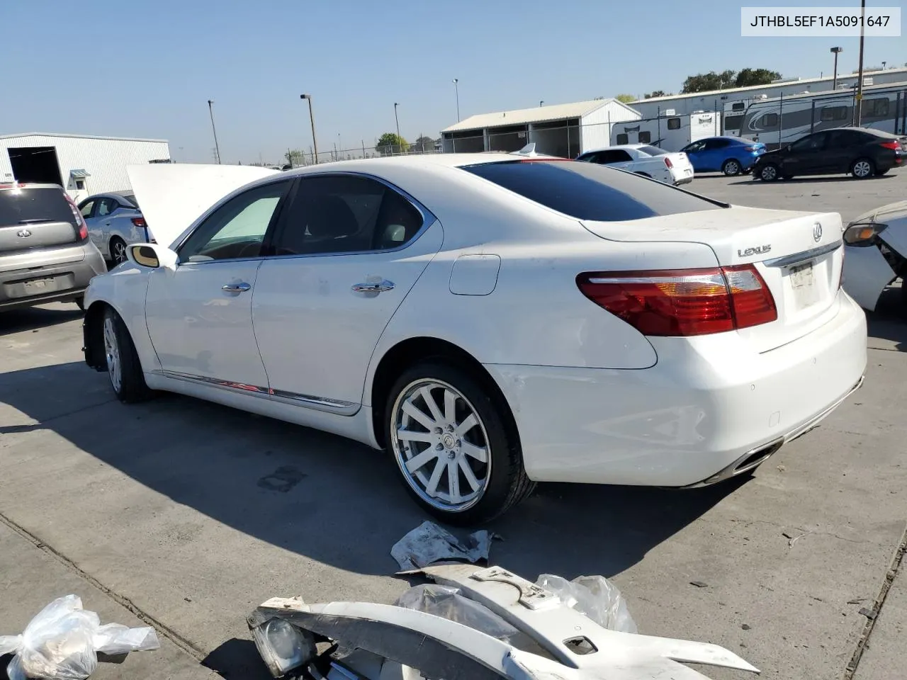 2010 Lexus Ls 460 VIN: JTHBL5EF1A5091647 Lot: 73251314