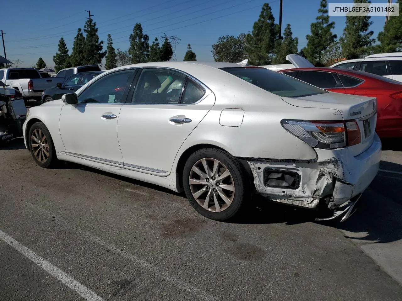 2010 Lexus Ls 460 VIN: JTHBL5EF3A5101482 Lot: 73588424