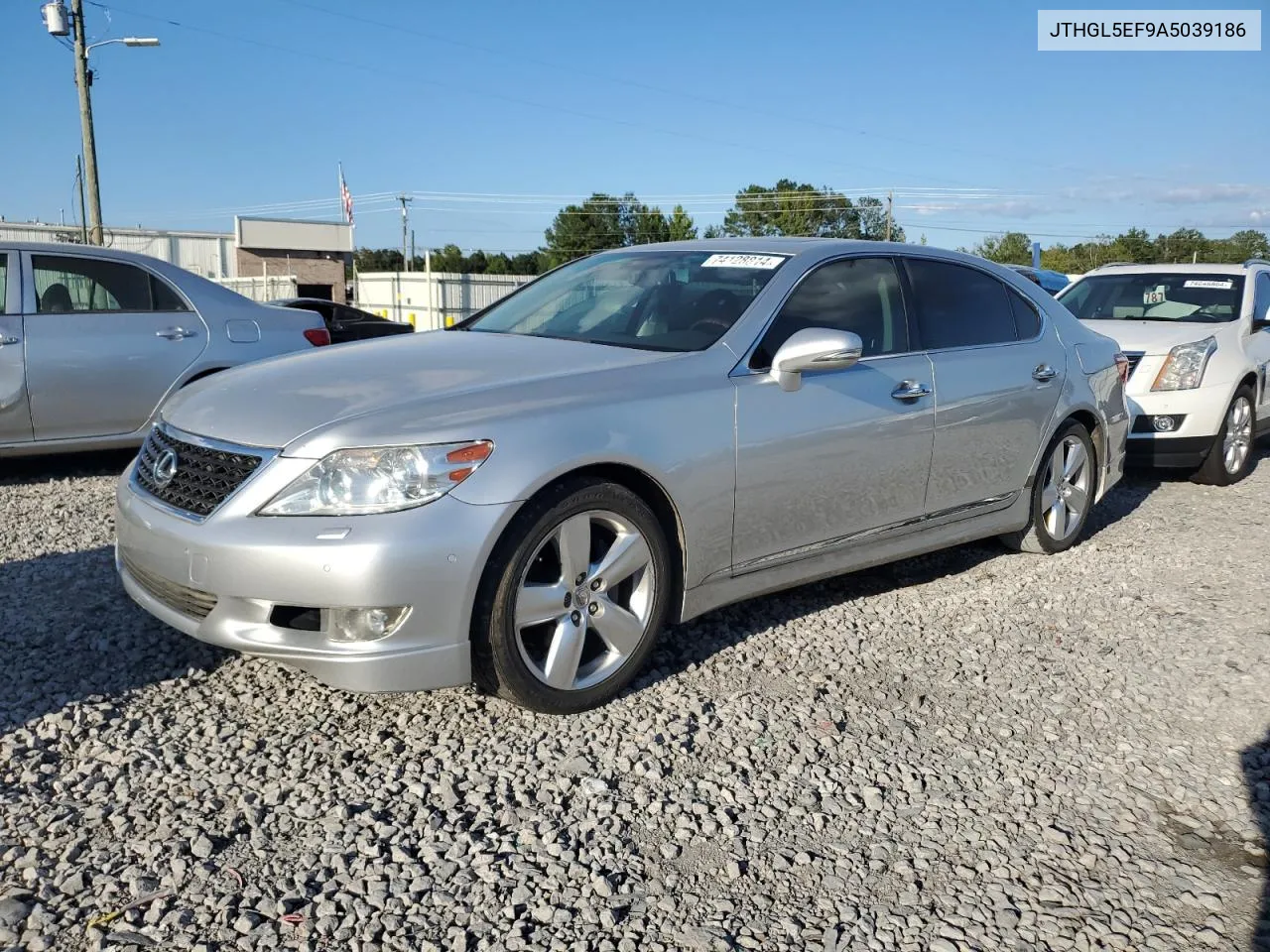 2010 Lexus Ls 460L VIN: JTHGL5EF9A5039186 Lot: 74128814