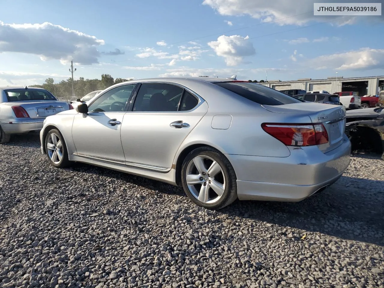 2010 Lexus Ls 460L VIN: JTHGL5EF9A5039186 Lot: 74128814