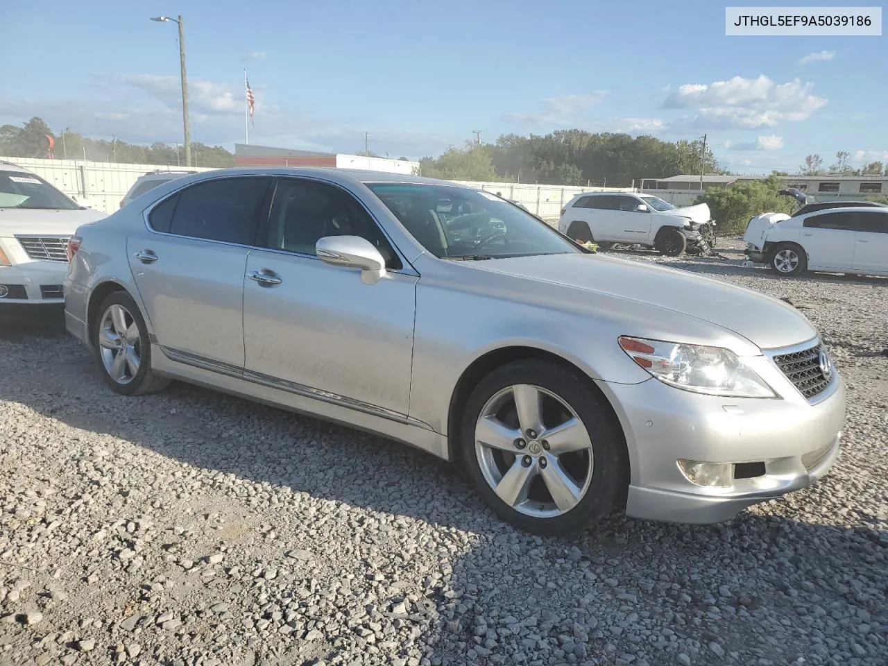 2010 Lexus Ls 460L VIN: JTHGL5EF9A5039186 Lot: 74128814