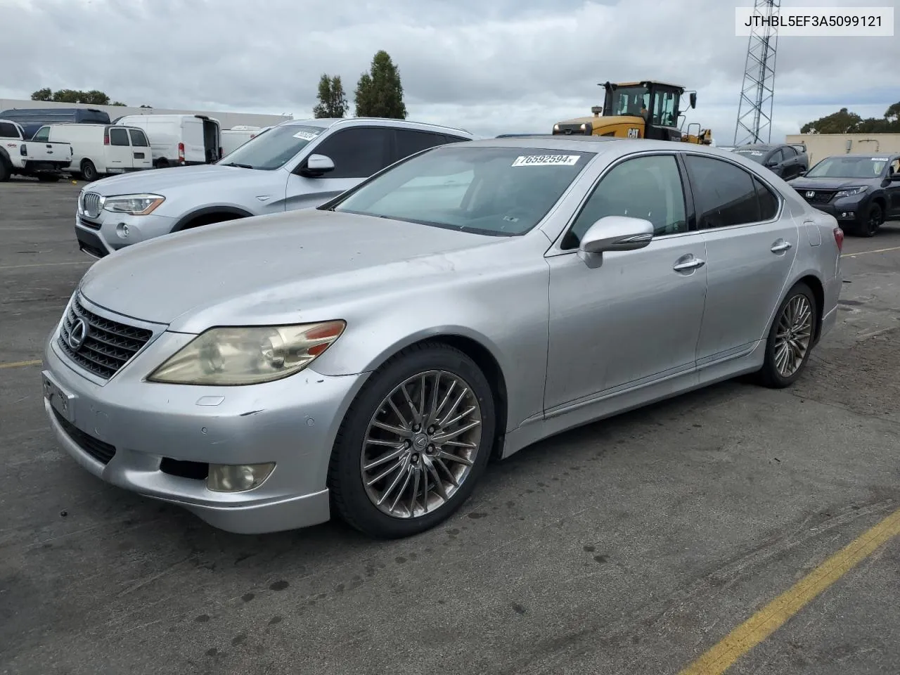 2010 Lexus Ls 460 VIN: JTHBL5EF3A5099121 Lot: 76592594