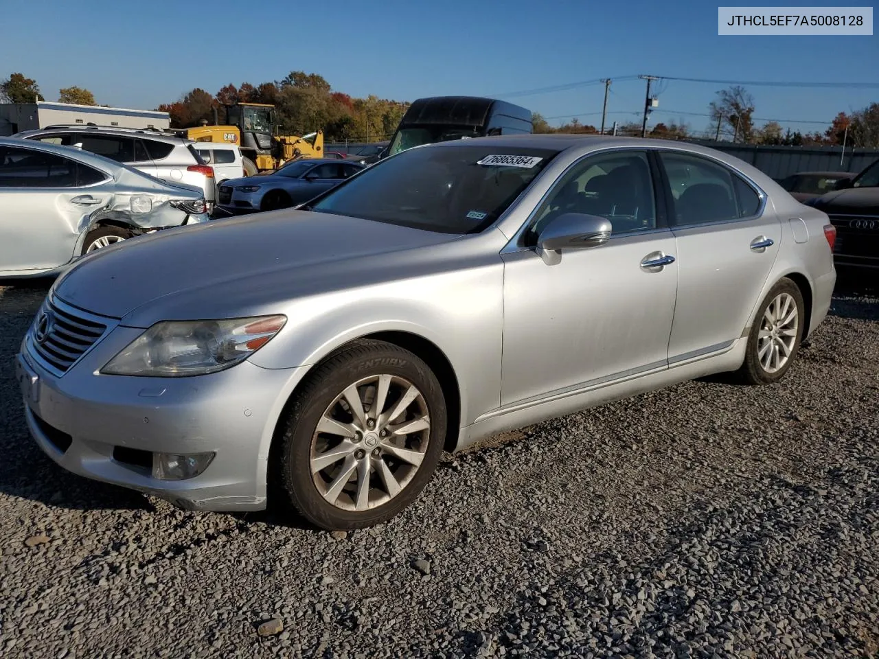 2010 Lexus Ls 460 VIN: JTHCL5EF7A5008128 Lot: 76865364