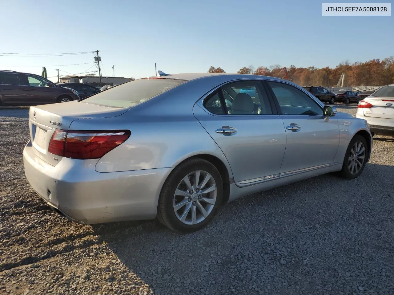 2010 Lexus Ls 460 VIN: JTHCL5EF7A5008128 Lot: 76865364